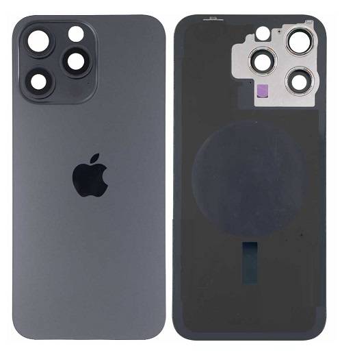 Rear Housing Back Cover For Apple iPhone 15 Pro Max Black | ORIGINAL
